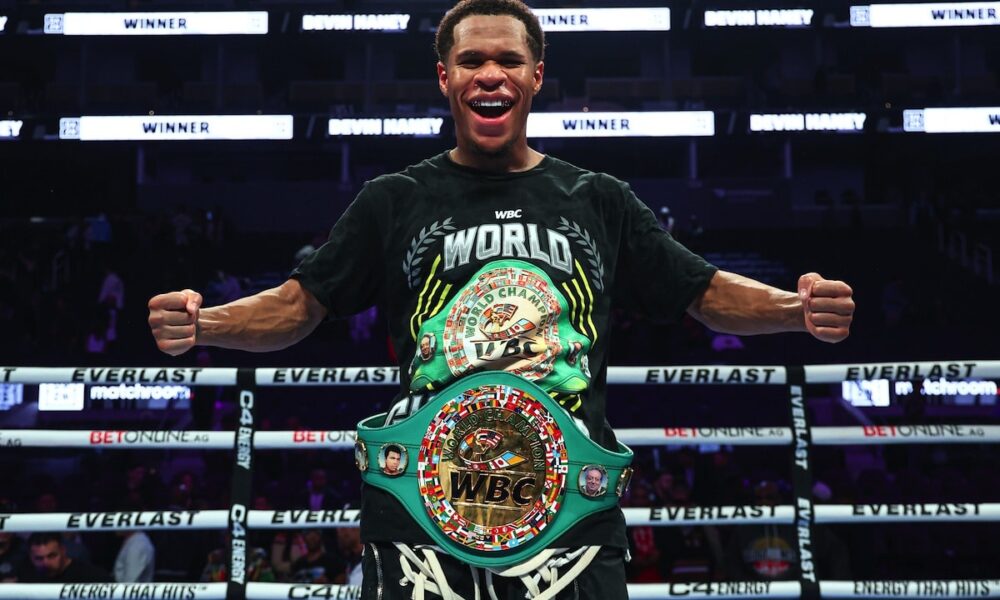 Image: Turki Alalshikh Praises Devin Haney for His Willingness to "Fight Anyone"