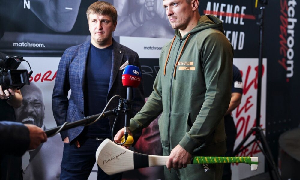 Image: Usyk Parts Ways with Krassyuk — Promoter Fallout Three Weeks Before Dubois Showdown