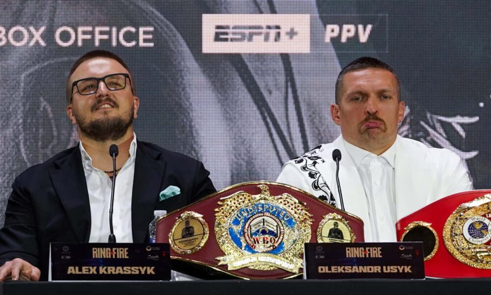 Usyk promoter Alexander Krassyuk