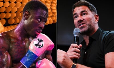 Eddie Hearn has received an apology from Richardson Hitchins Photo Credit: Geoffrey Knott/Matchroom Boxing