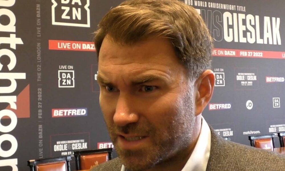 ‘FURY DIDN’T FANCY USYK NEXT’ – Eddie Hearn BLASTS TYSON, expects WHYTE FIGHT