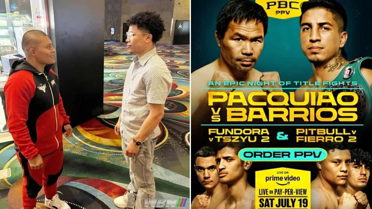 Isaac Cruz and Abel Mendoza - Pacquiao vs Barrios
