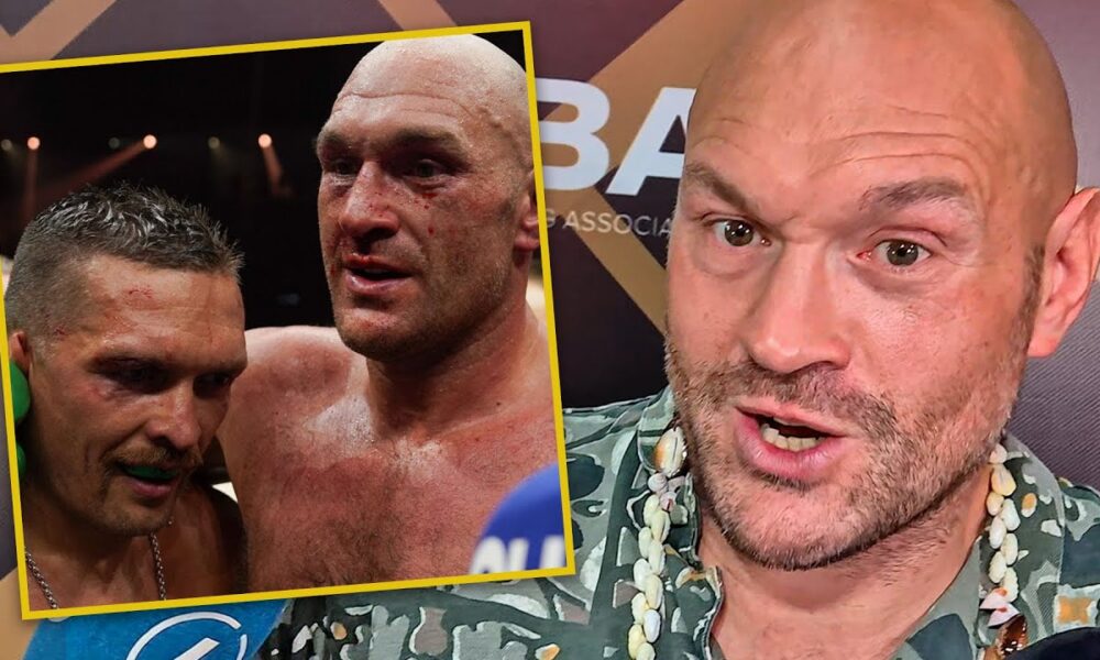 ANGRY Tyson Fury BREAKS SILENCE on 'DOGS**T' Usyk LOSS, REVEALS Anthony Joshua TERMS