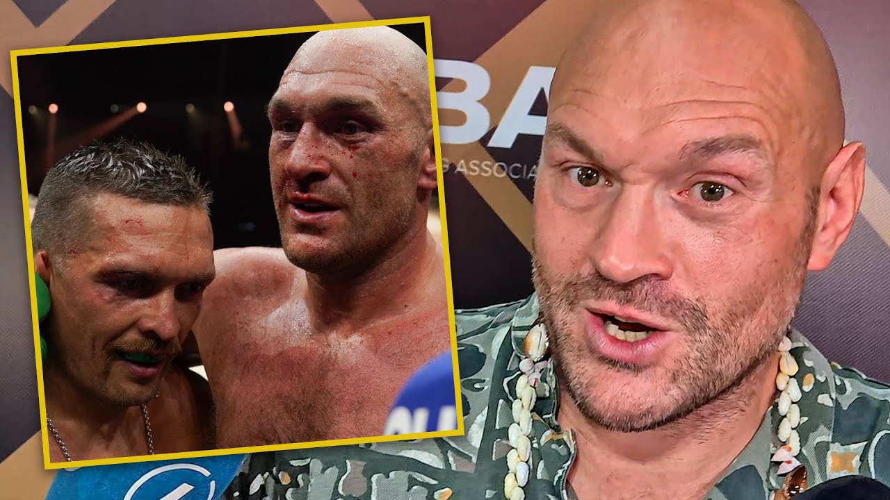 ANGRY Tyson Fury BREAKS SILENCE on 'DOGS**T' Usyk LOSS, REVEALS Anthony Joshua TERMS