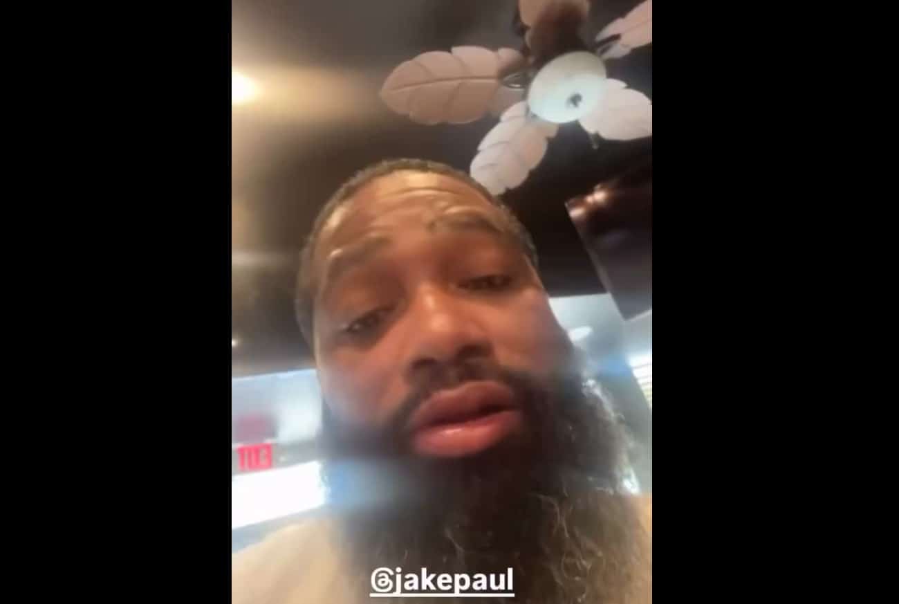 Image: A Down-and-Out-Looking Adrien Broner Calls Out Jake Paul: "I'd Knock You Out!"