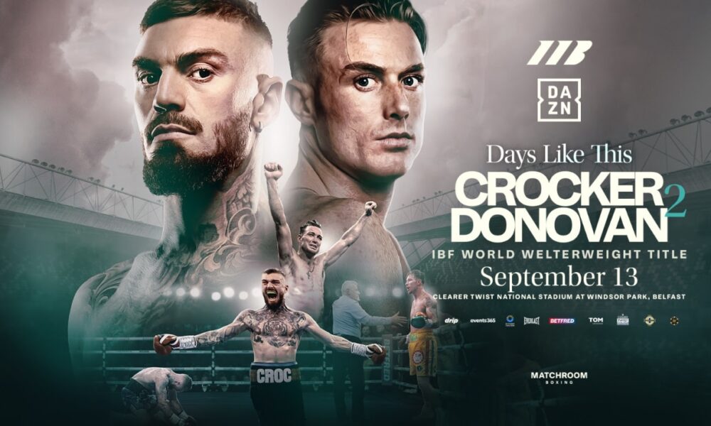 Image: All-Irish World Title Fight: Lewis Crocker and Paddy Donovan Vie for Vacant IBF 147-lb Crown