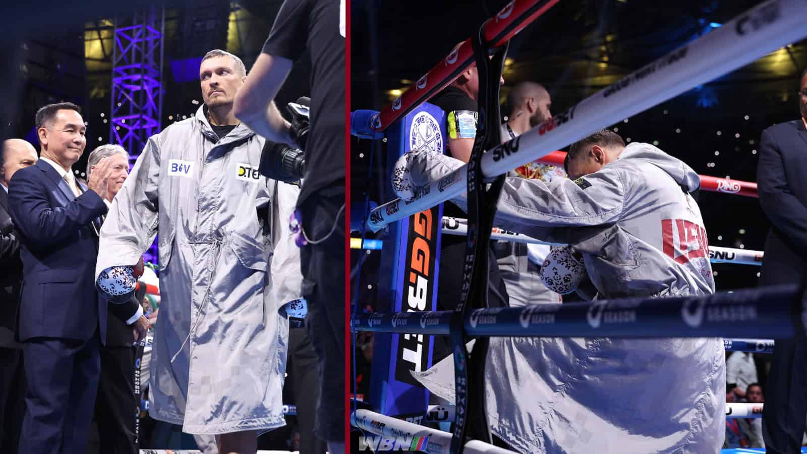 Usyk robe for Dubois rematch