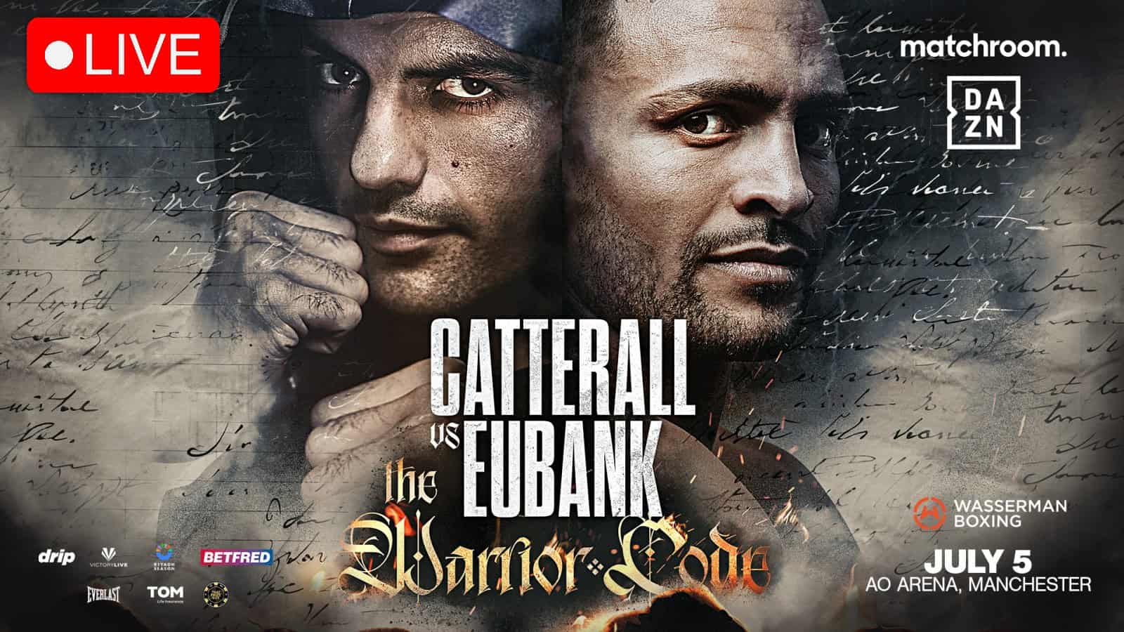 Catterall vs Eubank live resultrs
