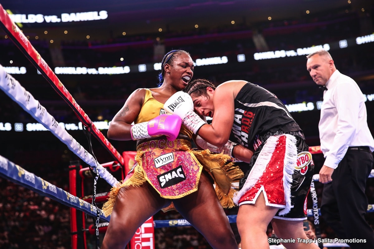 Image: Boxing Results: Shields Extends Reign and Harrison Claims Gritty Win