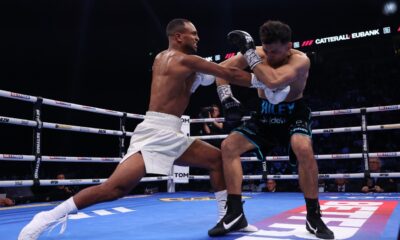 Image: Boxing Results: Victory Stained in Red: Jack Catterall's Hard-Fought Technical Decision Over Harlem Eubank