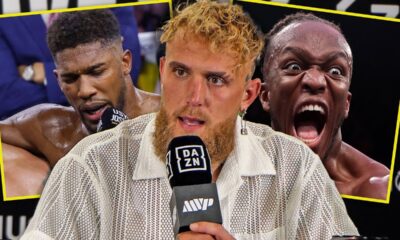 CLOWNED! Jake Paul AIMS FOR Anthony Joshua & KSI after Chavez Jr win