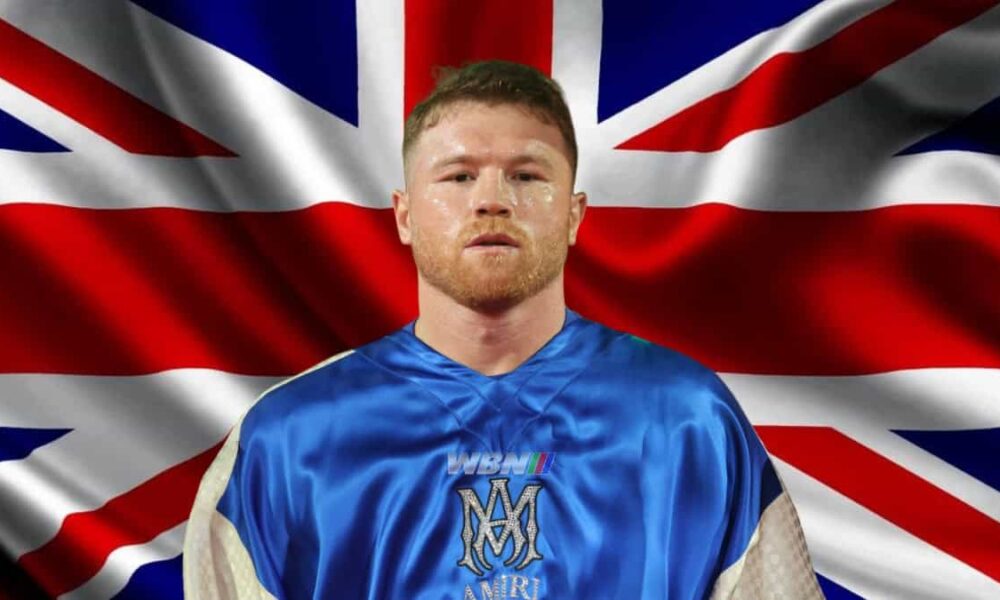 Canelo British flag WBN