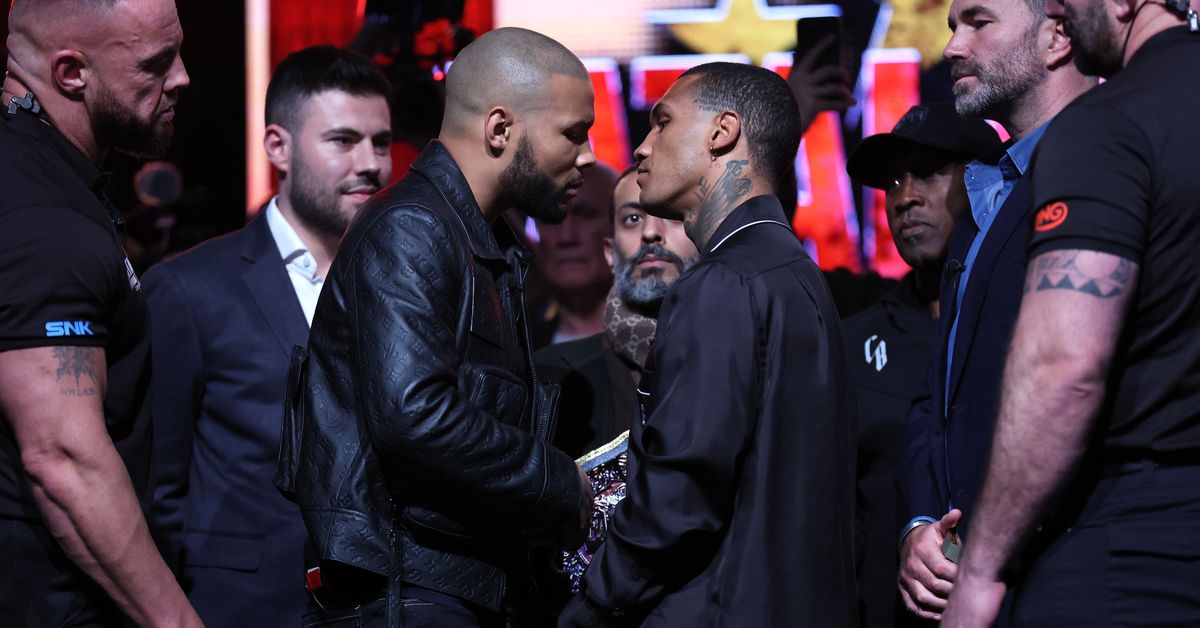 Chris Eubank Jr. and Conor Benn, with whom Piers Morgan interviews were interviewed