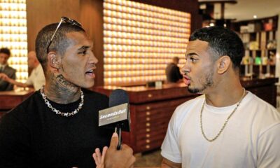Conor Benn CONFRONTED by Rolly Romero after Chris Eubank DISS