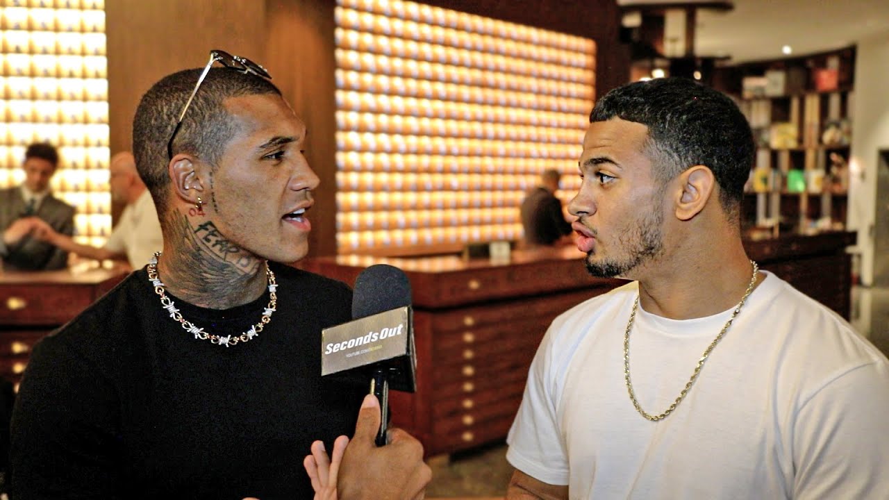 Conor Benn CONFRONTED by Rolly Romero after Chris Eubank DISS