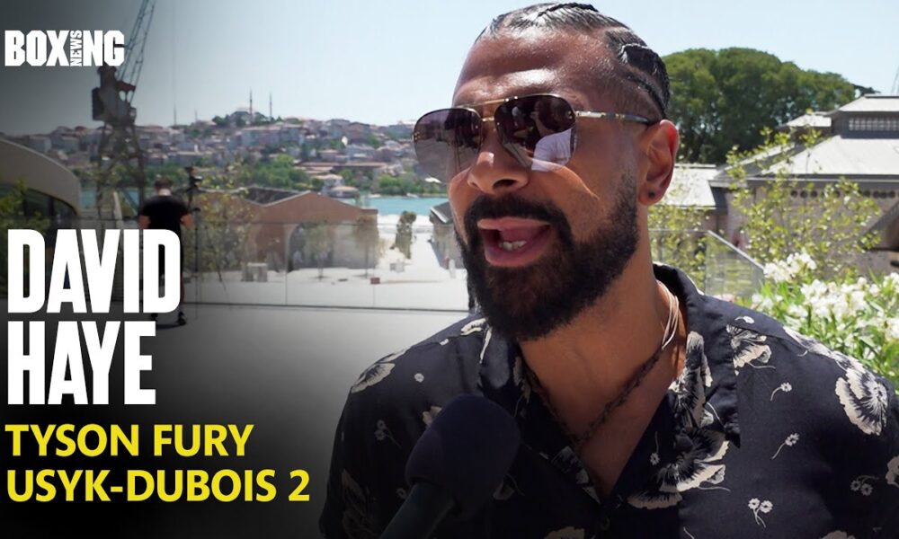 David Haye Responds To Tyson Fury Comment