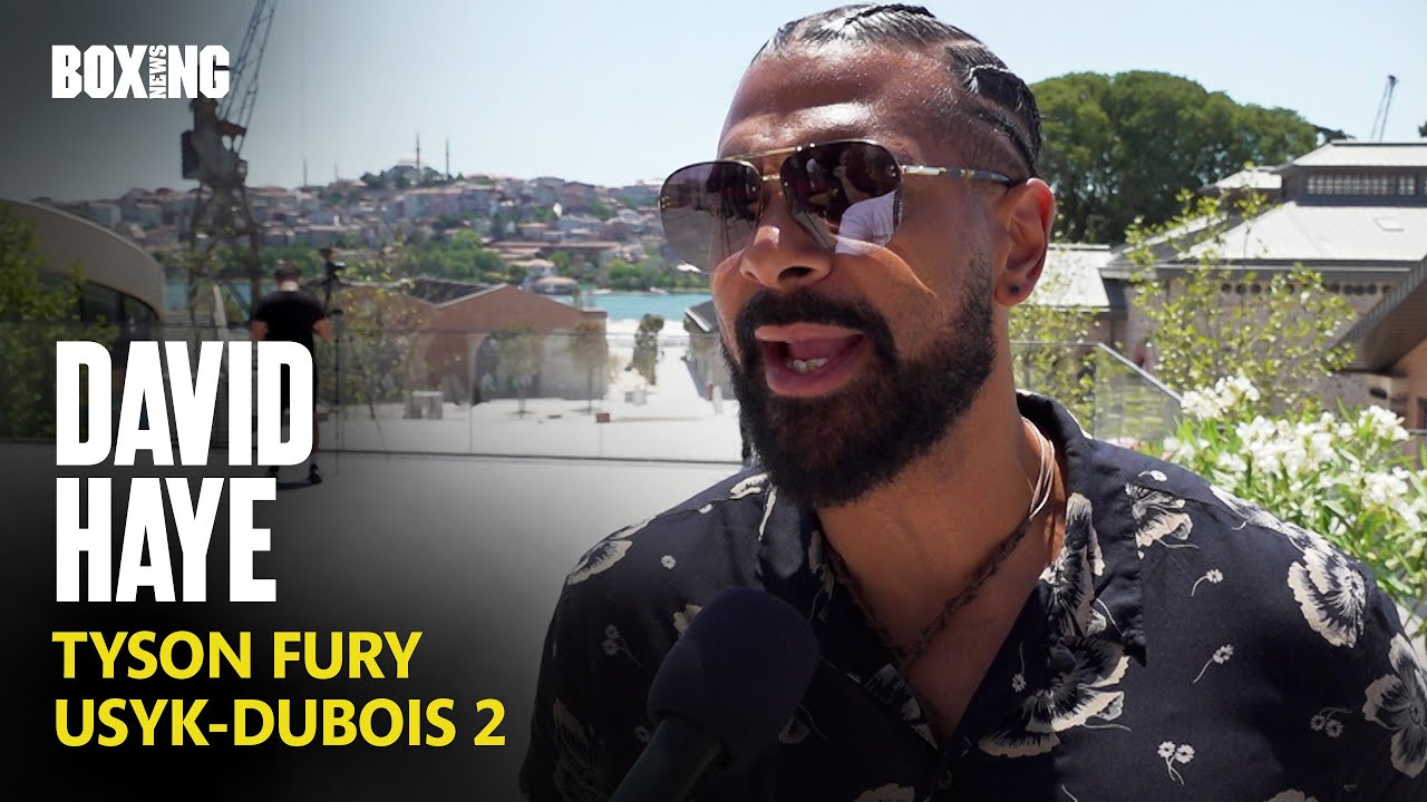 David Haye Responds To Tyson Fury Comment