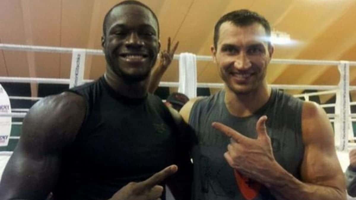 Deontay Wilder vs Klitschko sparring