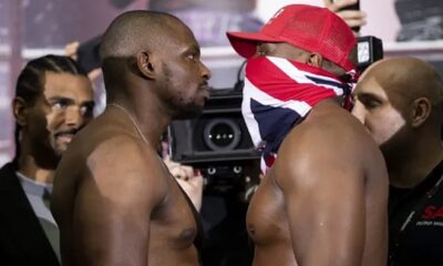 Whyte and Itauma are set to meet on August 16 in Riyadh Photo Credit: Mark Robinson Matchroom Boxing/Leigh Dawney/Queensberry