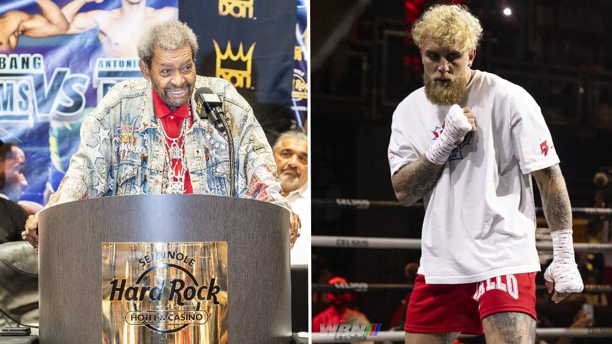 Don King and Jake Paul
