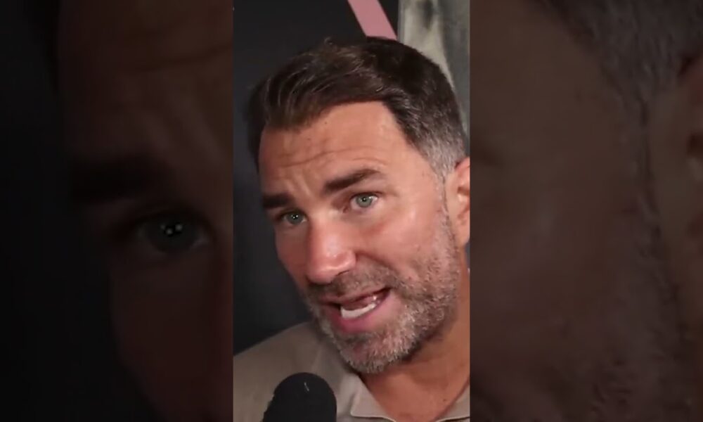 EDDIE HEARN CONFIRMS EUBANK JR BENN REMATCH SIGNED