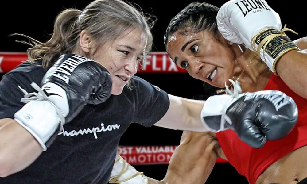 EXPLOSIVE !! Katie Taylor vs Amanda Serrano 3 • FIGHTERS SMASH PADS | New York City | Netflix