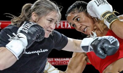 EXPLOSIVE !! Katie Taylor vs Amanda Serrano 3 • FIGHTERS SMASH PADS | New York City | Netflix