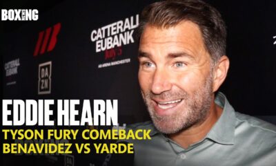 Eddie Hearn On Tyson Fury Comeback & Benavidez-Yarde