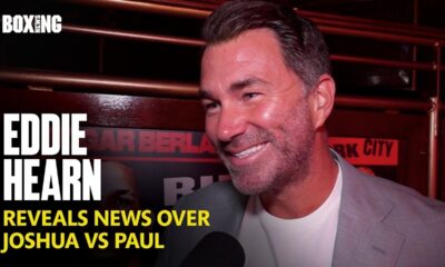 Eddie Hearn Reveals Anthony Joshua vs Jake Paul News