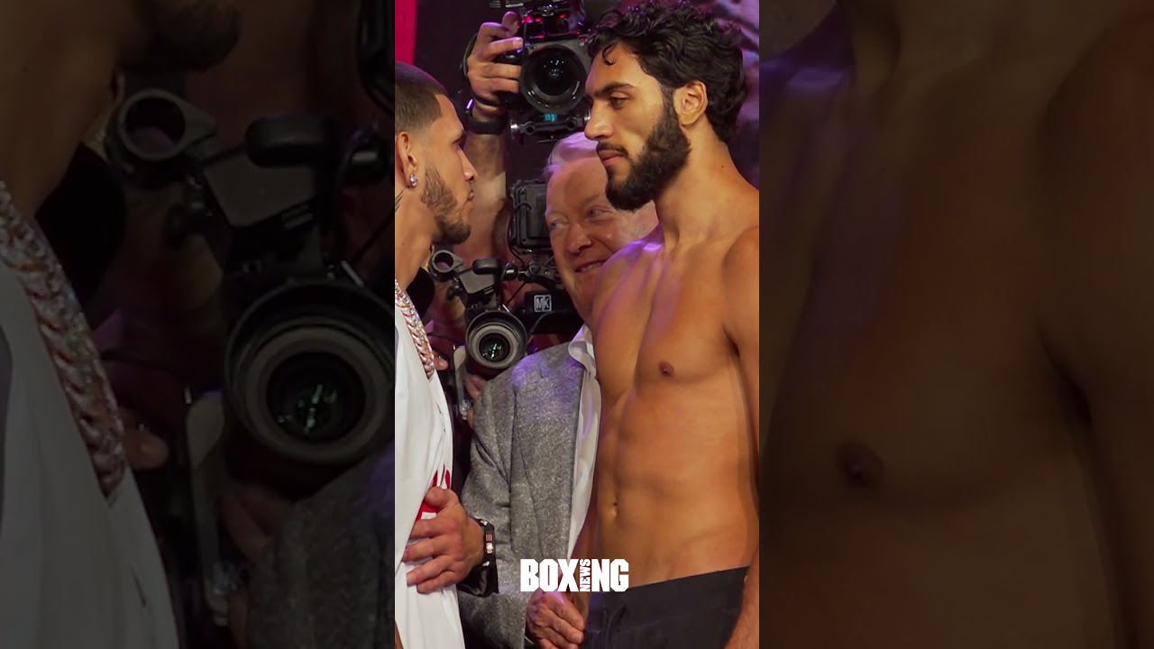 Edgar Berlanga Taunts Hamzah Sheeraz With Tottenham Shirt