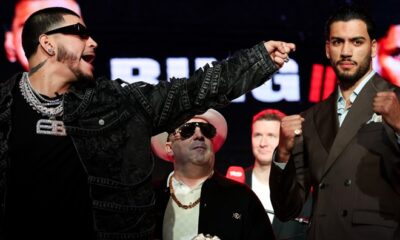 Sheeraz and Adames were held to a split decision draw Photo Credit: Mark Robinson Matchroom Boxing