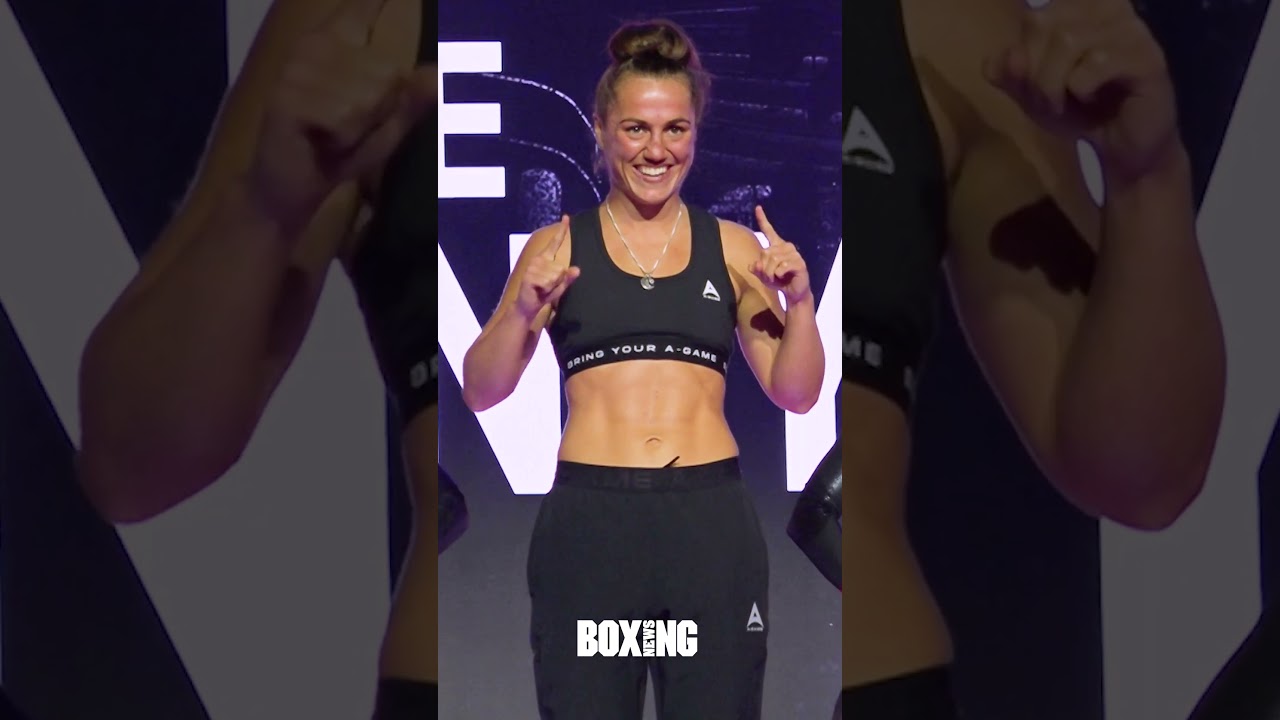 Ellie Scotney vs Yamileth Mercado Weigh In & Final Face-Off