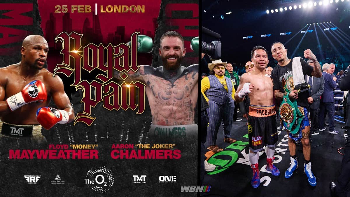 Floyd Mayweather fight at 46 Pacquiao vs Barrios