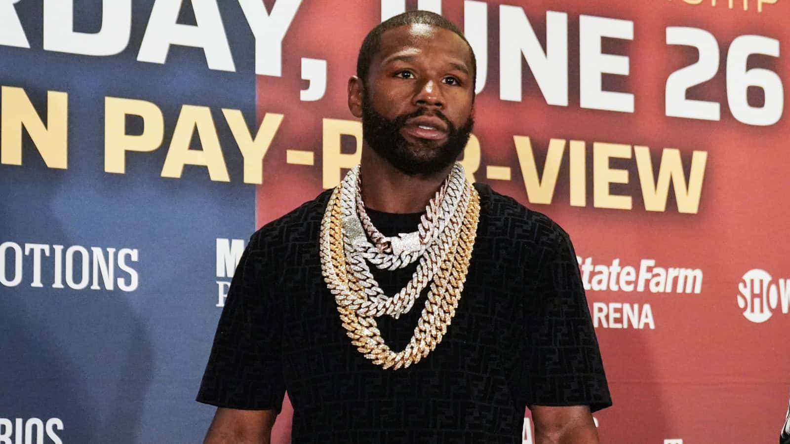 Floyd Mayweather at PPV event