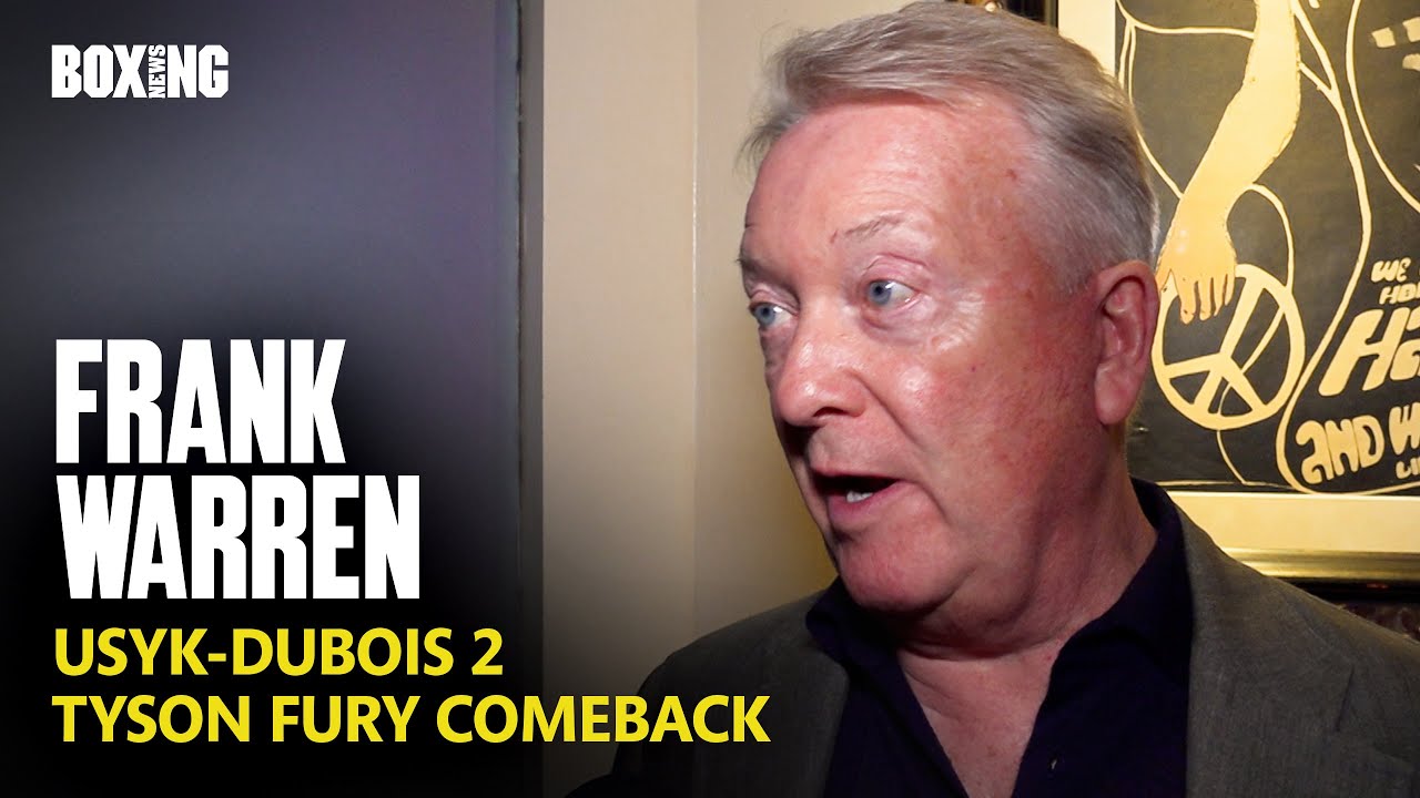 Frank Warren Gives Tyson Fury Comeback Update & Usyk Trilogy