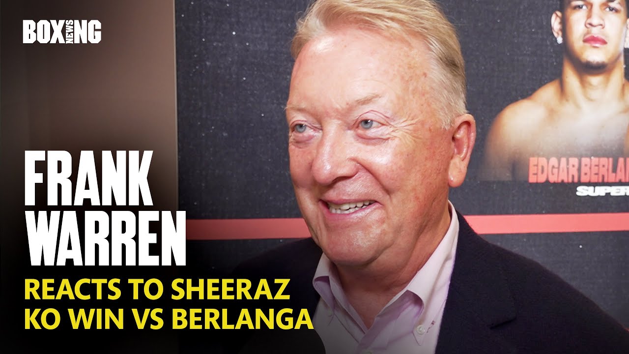 Frank Warren Praises Hamzah Sheeraz After Devastating KO vs Berlanga
