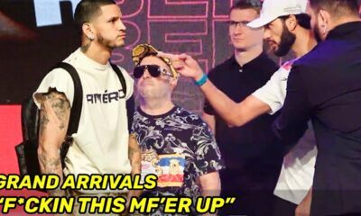 HEATED! Edgar Berlanga vs Hamzah Sheeraz GRAND ARRIVALS • "F*CKIN THIS MF'ER UP" | #RingIII