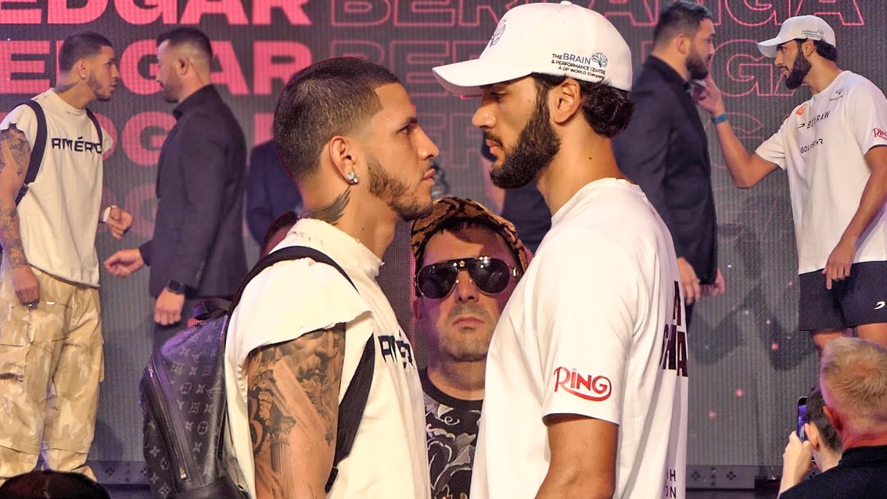 HEATED!! Edgar Berlanga vs. Hamzah Sheeraz • FULL GRAND ARRIVALS & FACE OFF | New York City