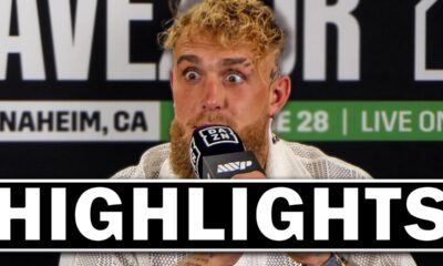 HIGHLIGHTS! Jake Paul POST-FIGHT PRESS CONFERENCE • vs Julio Cesar Chavez Jr • DAZN Boxing