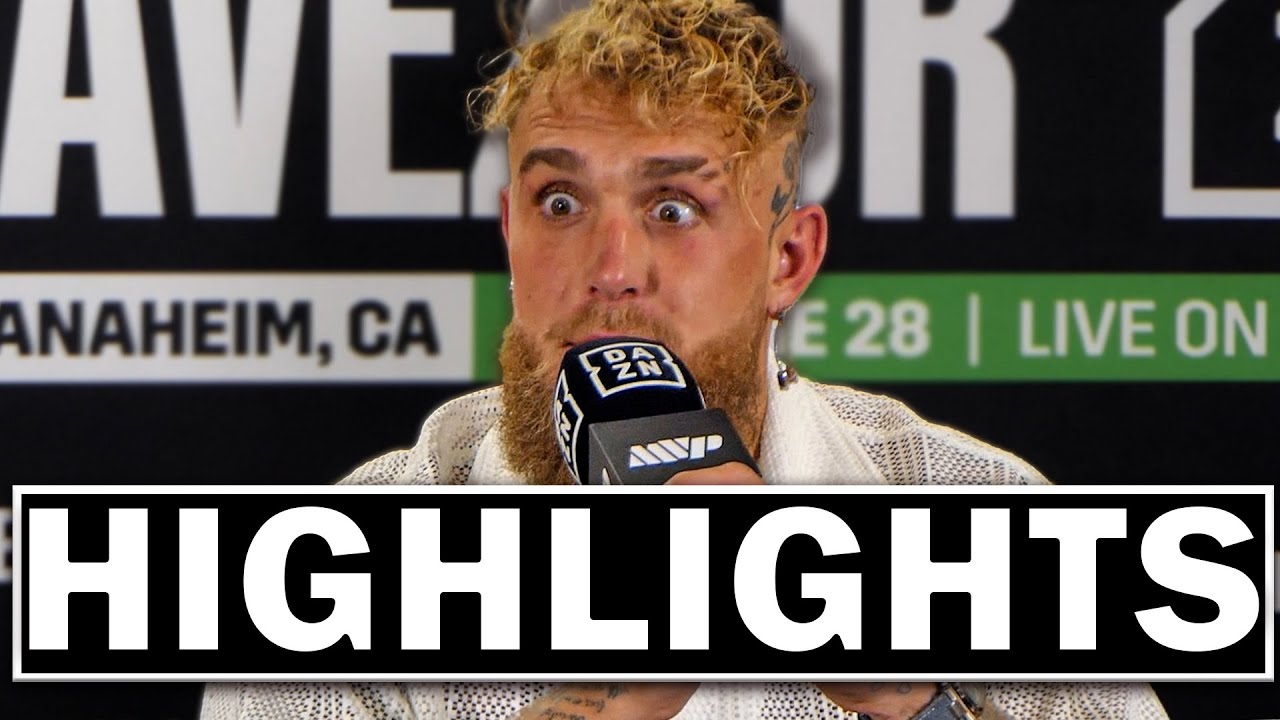 HIGHLIGHTS! Jake Paul POST-FIGHT PRESS CONFERENCE • vs Julio Cesar Chavez Jr • DAZN Boxing