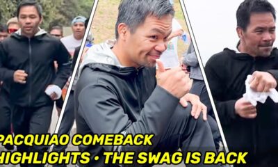 HIGHLIGHTS | Manny Pacquiao COMEBACK DAY 20 • THE SWAG IS BACK GRINDING ON HOF WEEKEND