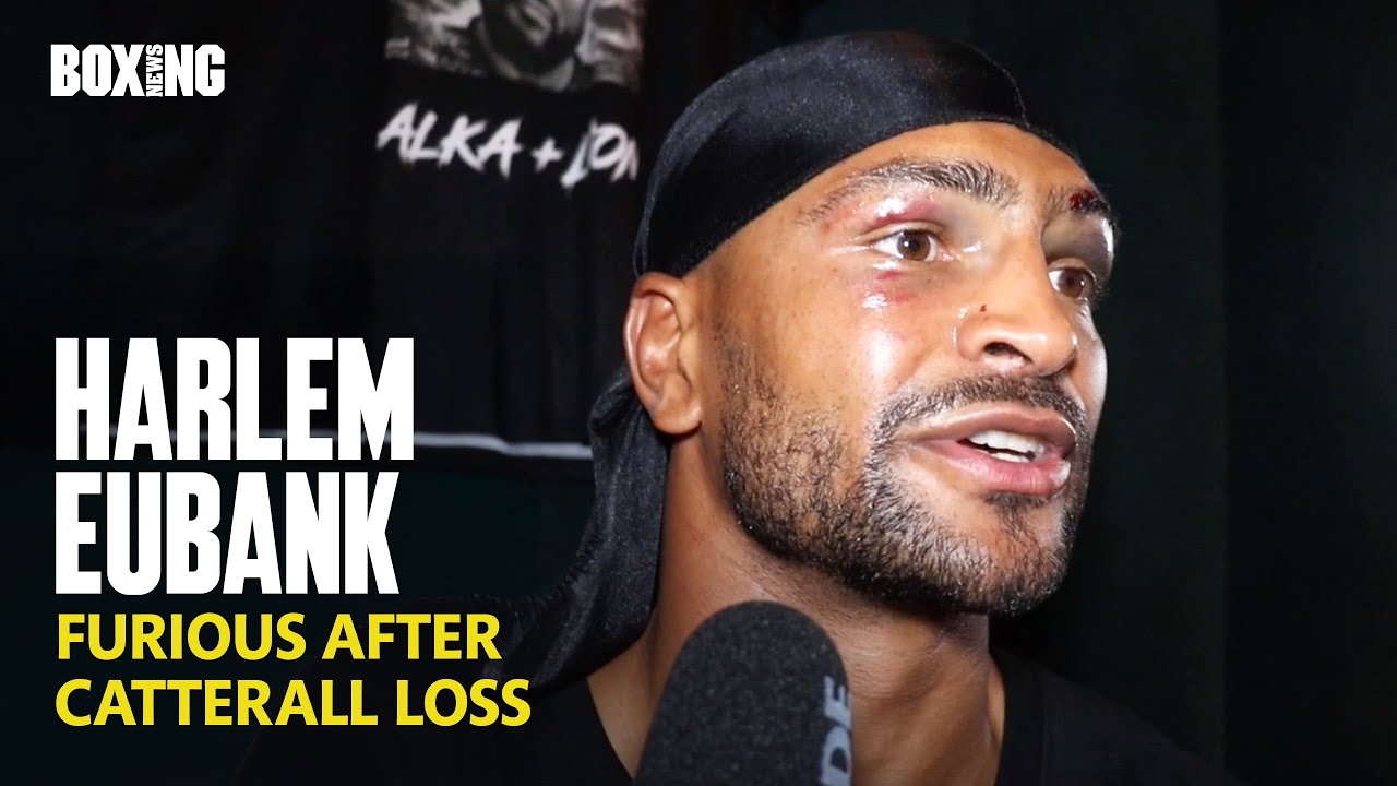Harlem Eubank Furious After Jack Catterall Defeat