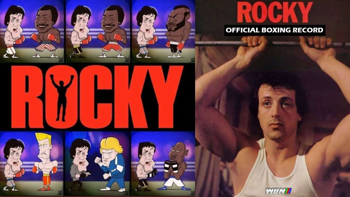 Rocky Balboa Boxing Record