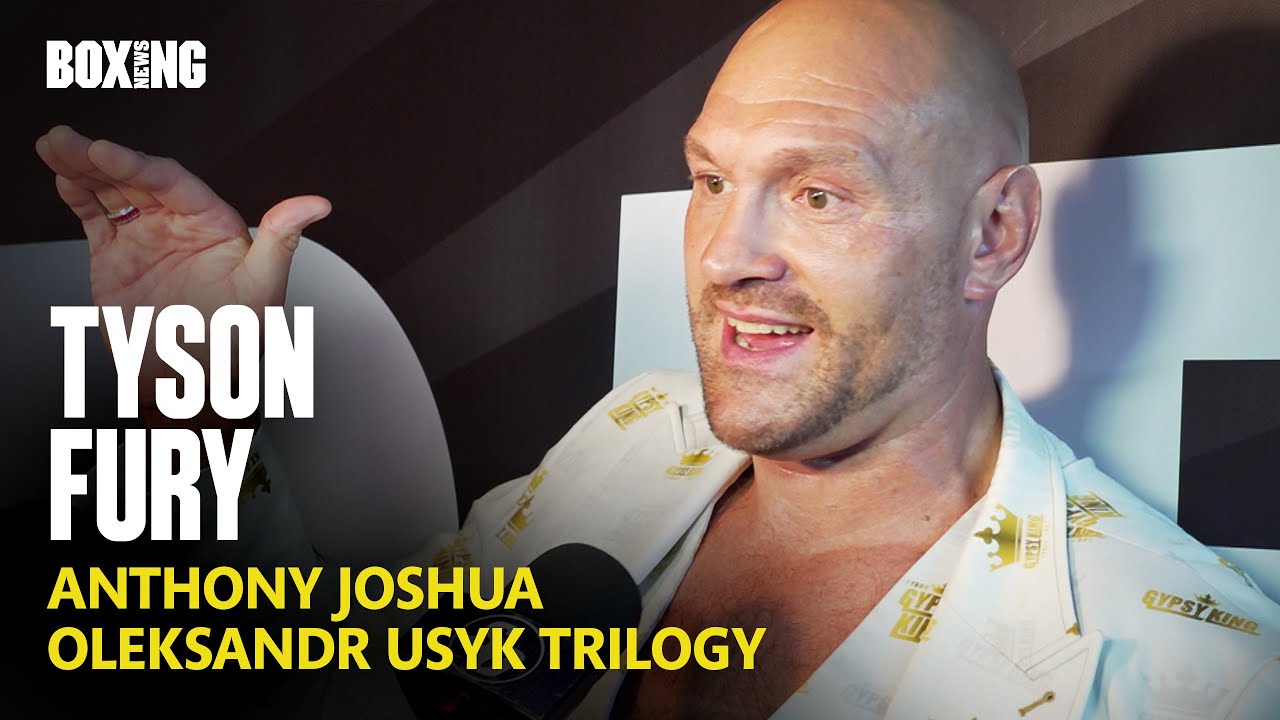 "I Want My Revenge!" Tyson Fury Wants Usyk Over AJ Fight