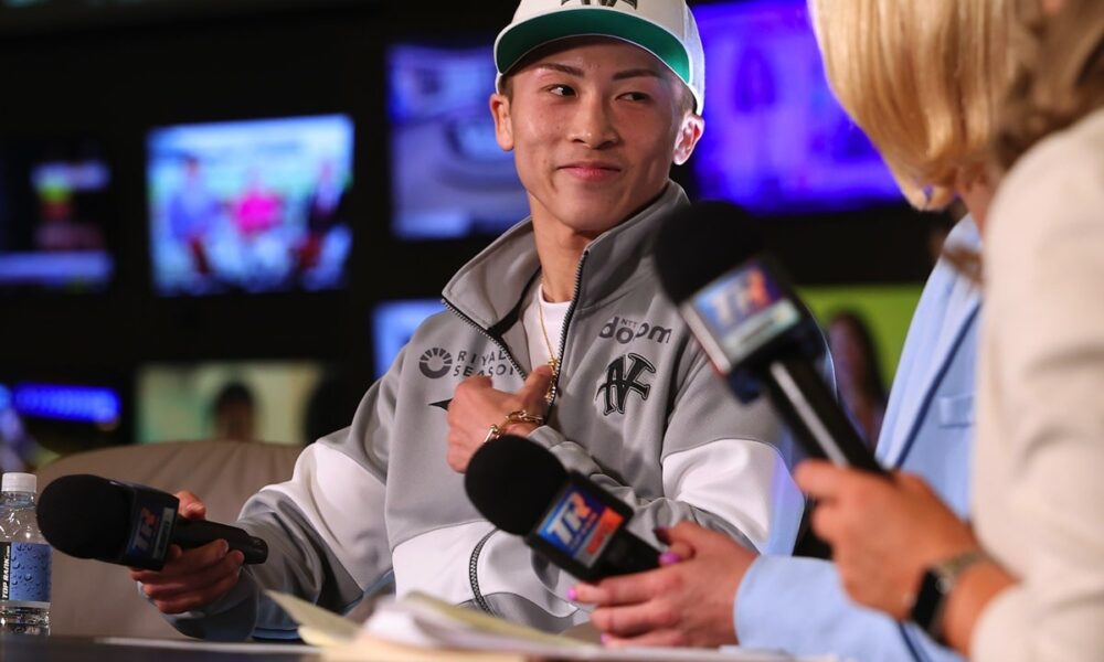 Image: Inoue vs. Akhmadaliev: Sep 14 in Nagoya