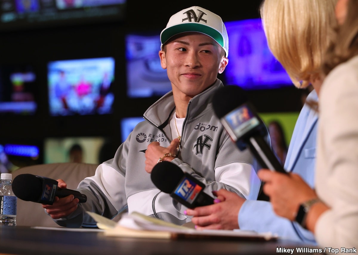 Image: Inoue vs. Akhmadaliev: Sep 14 in Nagoya