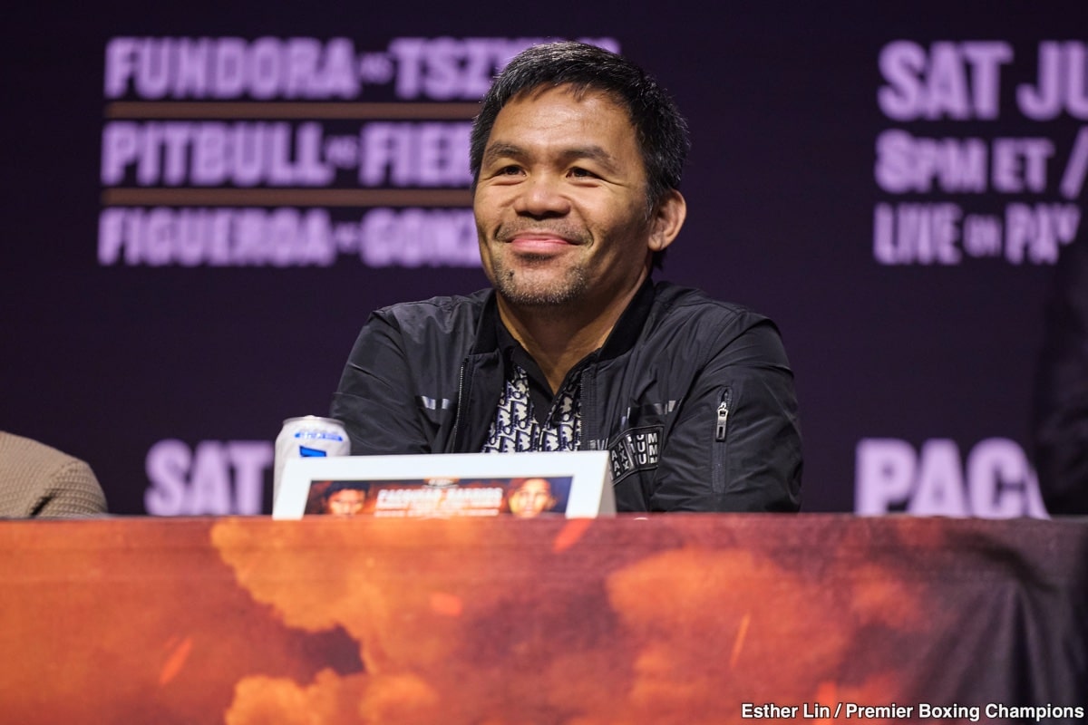 Image: Interview: Pacquiao Calls Mayweather Out – ‘He’s Afraid of the Rematch’