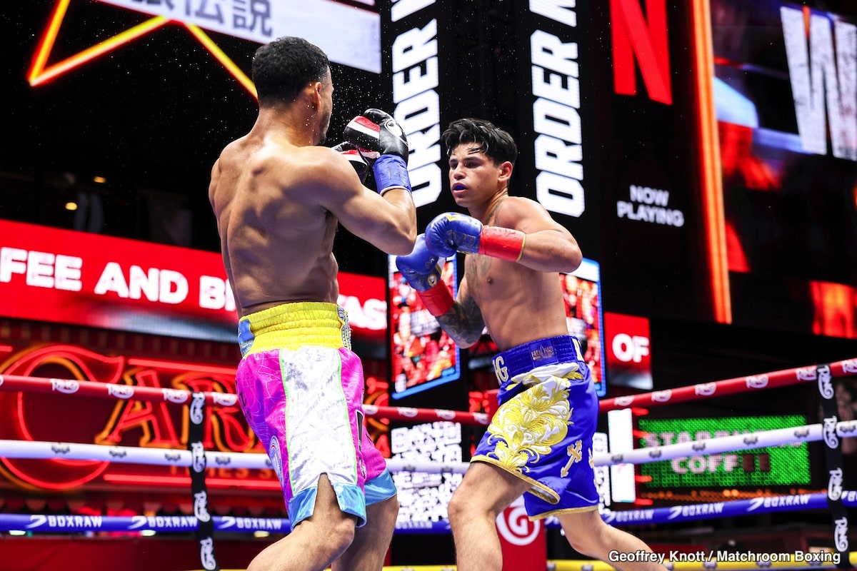 Image: Jacobs Suggests Ryan Garcia Take a "Step Back" and Face "Lower Competition" to Rebuild Confidence After Rolly Romero Loss