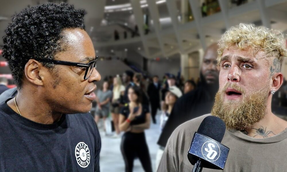 Jake Paul FORCIBLY REMOVED after Julio Cesar Chavez Jr DRAMA & Tells RIVALS: 'S*** A D***!'