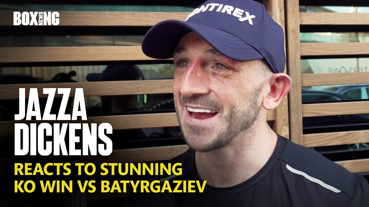Jazza Dickens Reacts To Devastating KO Win